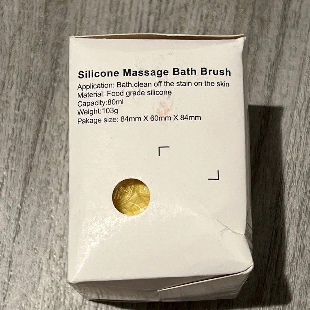 Exquisite Life Silicone Massage Bath Brush